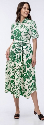 Sukienka Bawełniana Czita Green Frank Fashion.jpg