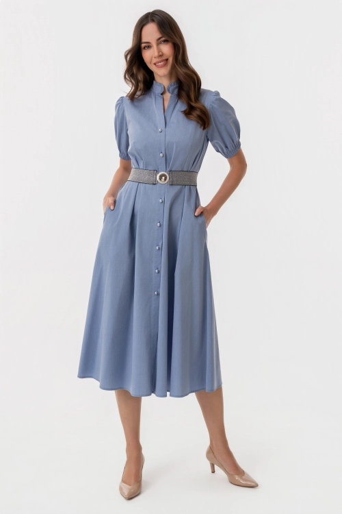 Sukienka Bawełniana Czita Jeans Frank Fashion.jpg
