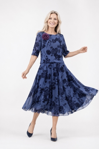Sukienka Weselna Rozszerzana Arletta Szafir Frank Fashion.jpg