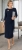 Sukienka Wizytowa Dzianinowa Rita Navy Frank Fashion.jpg