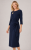 Sukienka Wizytowa Dzianinowa Rita Navy Frank Fashionv.jpg