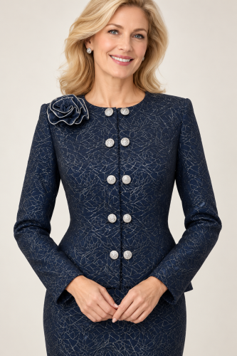 Garsonka Weselna Granatowa Petra Navy Frank-Fashion.jpg