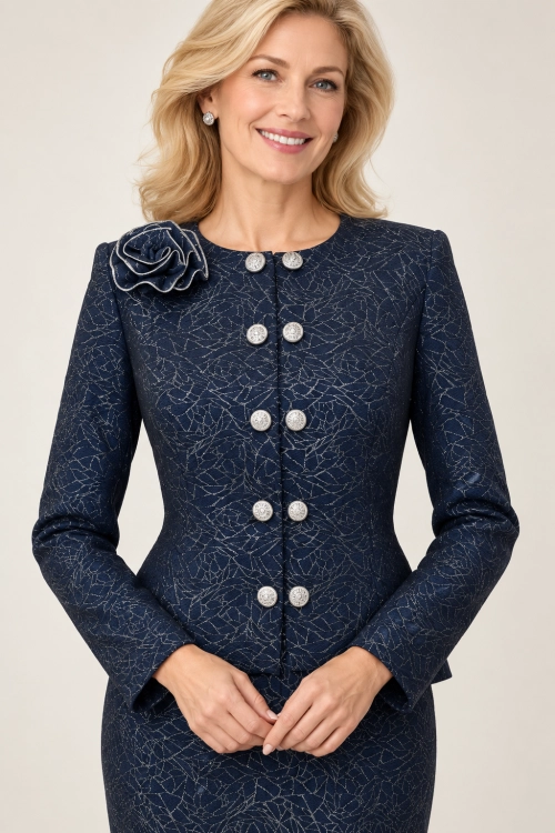 Garsonka Weselna Granatowa Petra Navy Frank-Fashion.jpg