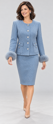 Garsonka Damska Inga Blue Fox Frank Fashion