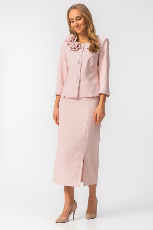 Komplet Wizytowy Baby Pink Long Frank Fashion.jpg