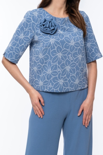 Komplet Damski ze spodniami Sahara Blue Frank Fashion.jpg